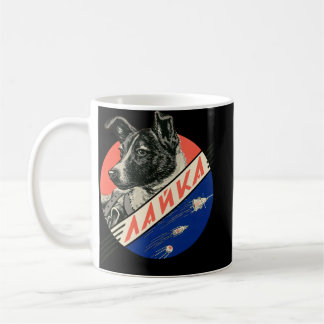 Mug Laika, premier chien spatial — poste spatial vinta
