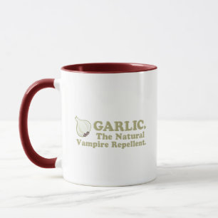 Mug L'ail le répulsif naturel des vampires