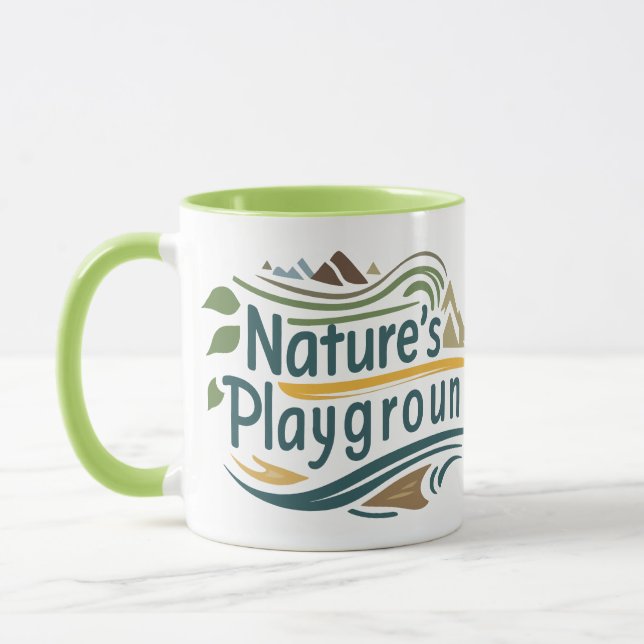 Mug L'aire de jeux de la nature (Gauche)