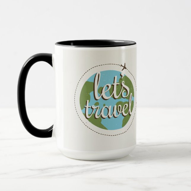 Mug Laisse aller voyage (Gauche)