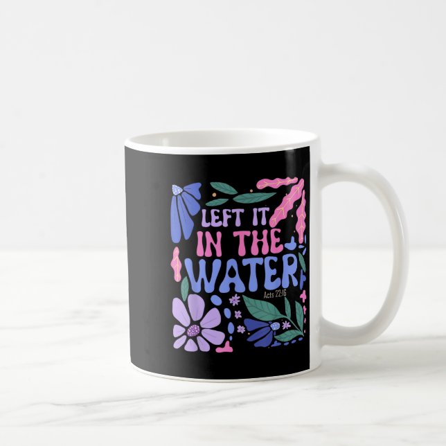 Mug Laissé Dans L'Eau Baptême Christian Baptisé Bo (Droite)