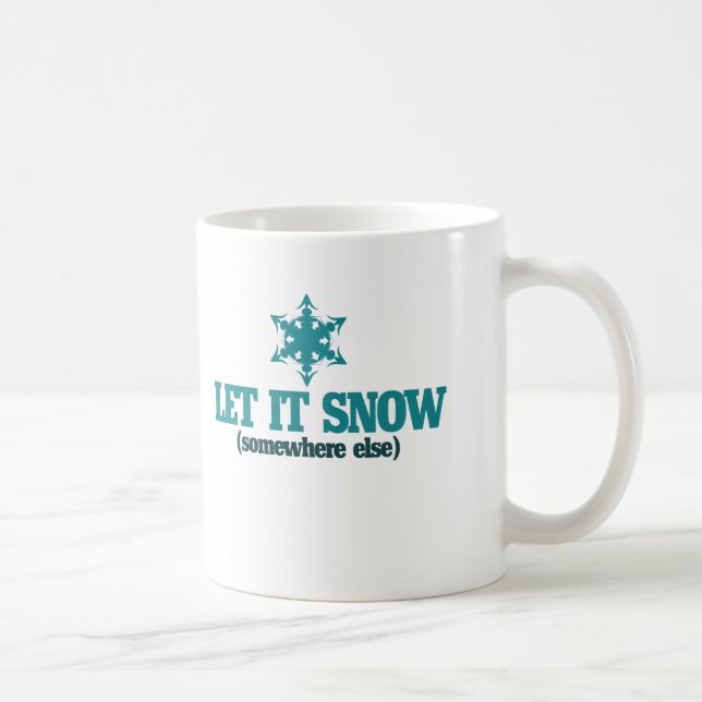 Mug Laisse-le neiger (Droite)