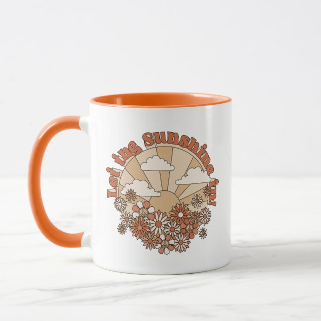 Mug Laisser briller le soleil dans la marguerite Super (Gauche)