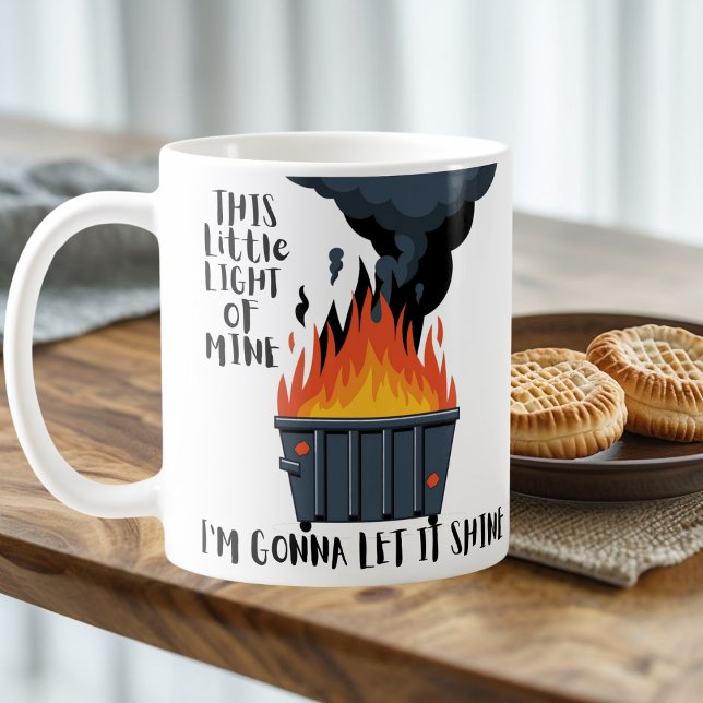 Mug Laisser Briller Votre Lumière Drôle (Créateur téléchargé)