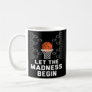 Mug Laisser Commencer La Folie - Support De Basketball