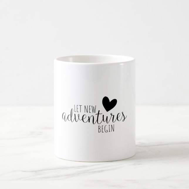 Mug Laisser débuter de nouvelles aventures (Centre)