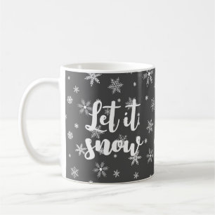 Mug laisser la neige cristalliser
