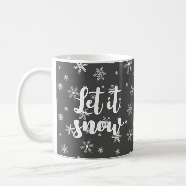 Mug laisser la neige cristalliser (Gauche)