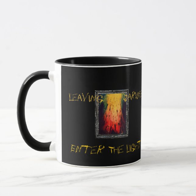 Mug Laisser L'Obscurité Entrer Dans La Lumière (Gauche)