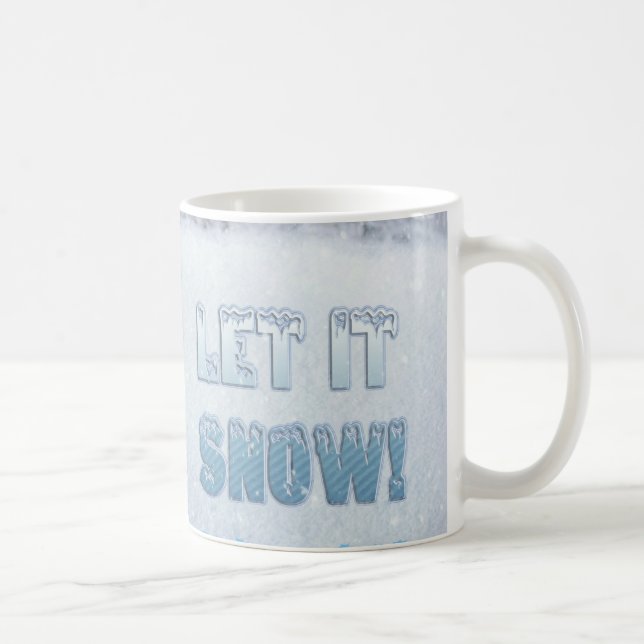 Mug Laisser neiger (Droite)