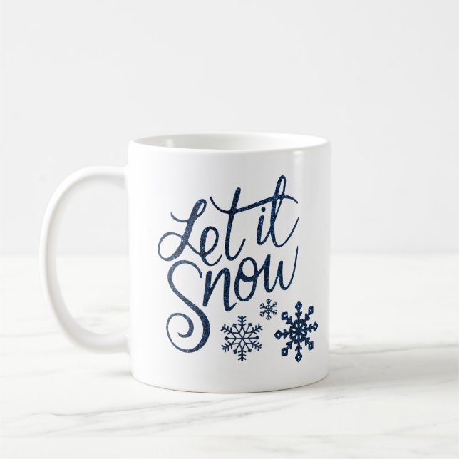 Mug Laisser neiger la Musique de Noël (Gauche)