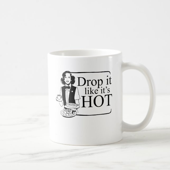 MUG LAISSEZ ÇA TOMBER COMME SI C'ÉTAIT CHAUD (Droite)
