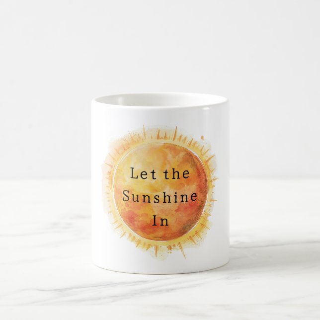 Mug Laissez entrer le soleil (Centre)