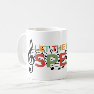 Mug Laissez La Musique Parler, Notes Musicales