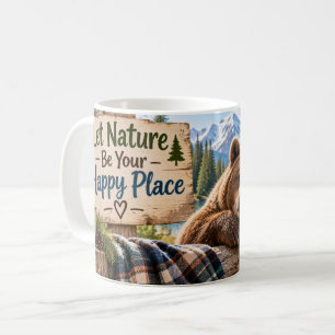 Mug Laissez la nature être votre havre de bonheur