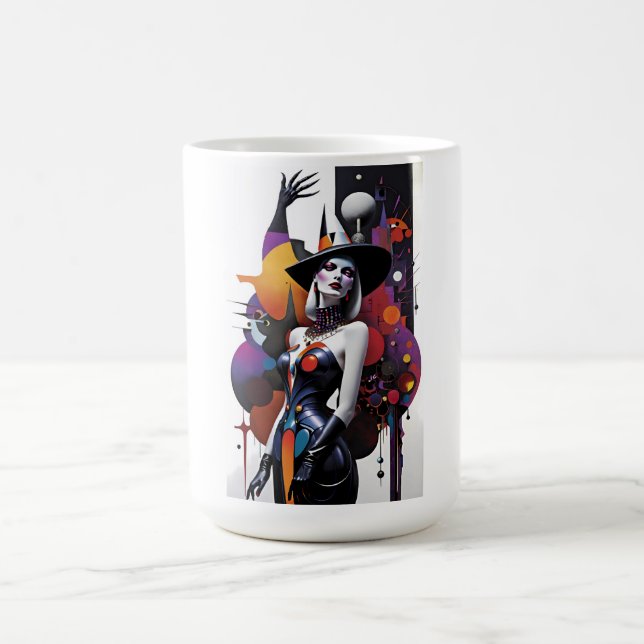 Mug Laissez la puissance de la cuisine vous contraindr (Centre)