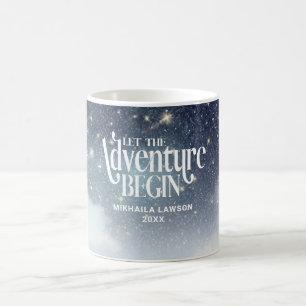Mug Laissez l'aventure commencer la nuit étoilée céles
