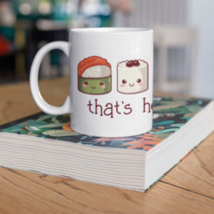 Mug Laissez le bon temps rouler Kawaii Sushi