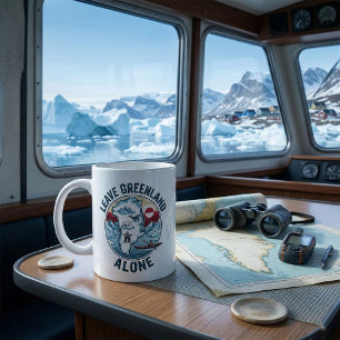 Mug Laissez le Groenland en paix