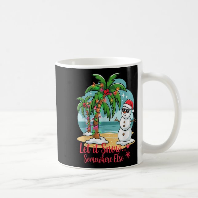 Mug Laissez-le neiger… ailleurs – Trocal Noël Fun (Droite)