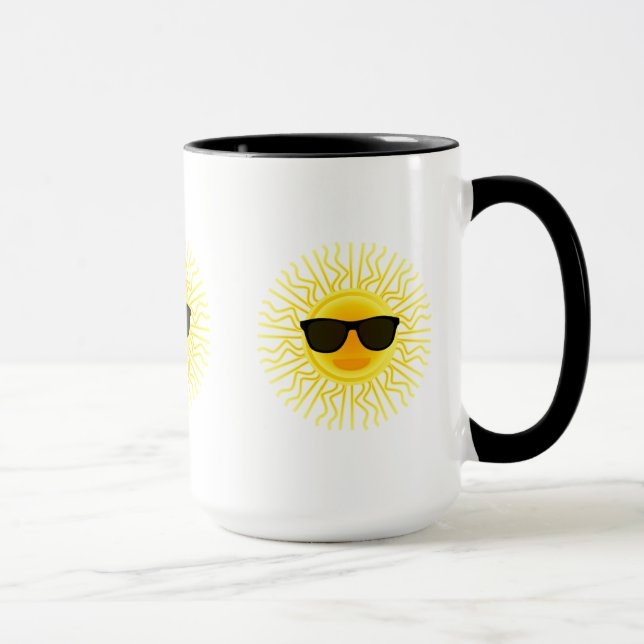 Mug Laissez le soleil briller dans la boue (Droite)