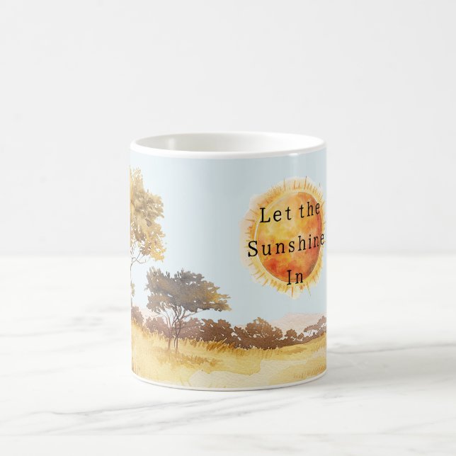 Mug Laissez le soleil entrer Sun Safari (Centre)