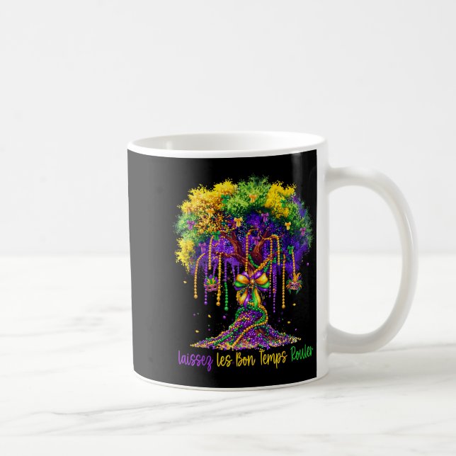 Mug Laissez Les Bon Temps Rouler Mardi Gras Tree 2026  (Droite)