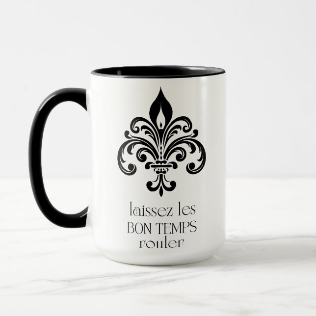 Mug Laissez Les Bon Temps Rouler New Orleans Vibes (Gauche)