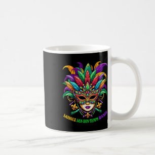 Mug Laissez Les Bons Temps Rouler Jester Mask Mask Bea