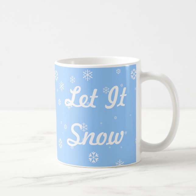 Mug Laissez lui neiger (Droite)