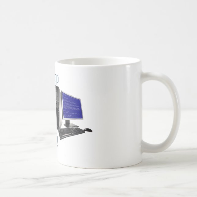 Mug Laissez-moi laisser tomber tout pour vous aider (Droite)