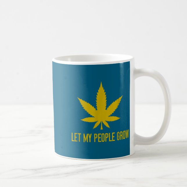 Mug Laissez mon peuple faire grandir le gestionnaire d (Droite)