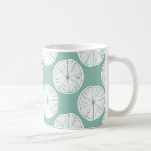 Mug Laissez-nous taco au sujet de motif turquoise de