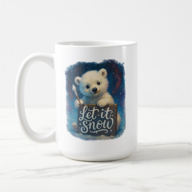 Mug Laissez tomber la neige (Gauche)