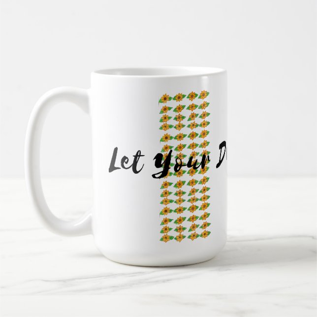 Mug 🌸 "Laissez vos rêves s'épanouir" (Gauche)