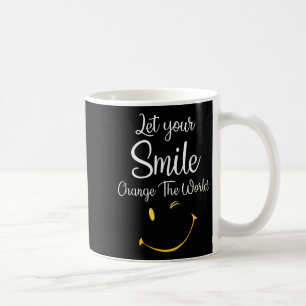 Mug Laissez Votre Sourire Changer Le Moti Inspirationn