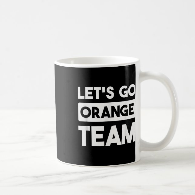 Mug Laissons Aller Orange Team War Jeu Concours Été Ca (Droite)