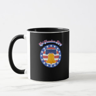 Mug Laissons la liberté tourner le 4 juillet Dit drape