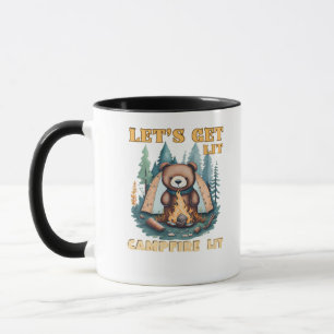 Mug Laissons-nous ! Feu De Campement. Camping Lover Cl