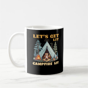 Mug Laissons-nous ! Feu De Campement. Citations de cam