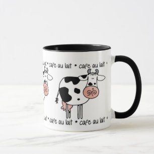 Mug lait d'Au de café