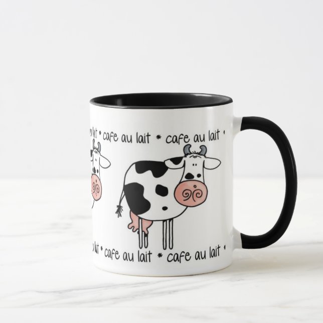 Mug lait d'Au de café (Droite)