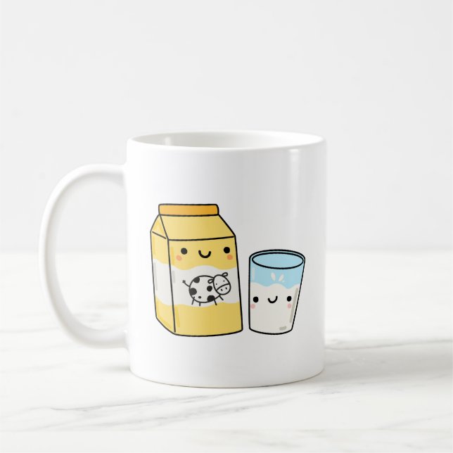 Mug Lait de Cute Kawaii (Gauche)