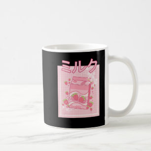 Mug Lait de fraise Kawaii Axolotl Shake Carton Japane