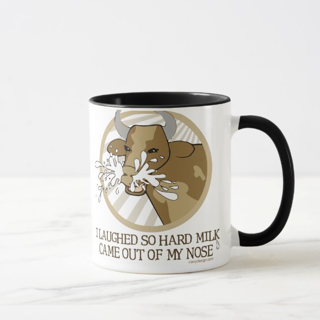 Mug Lait de vache mon nez (Droite)