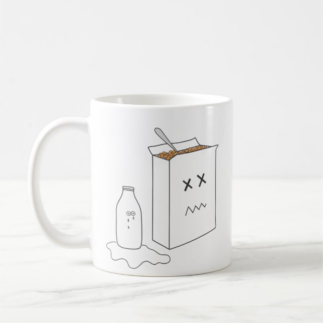 Mug lait renversé (Gauche)