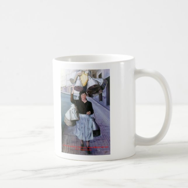 Mug Laitière avec des pots/Milkmaid with pots (Droite)