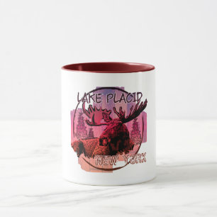 Mug Lake Placid New York rousse