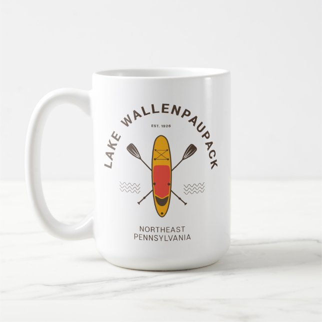 Mug Lake Wallenpaupack Pennsylvania Paddle Boarding (Gauche)
