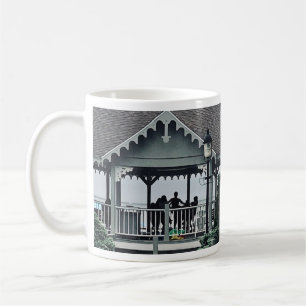 Mug Lakeside Chautauqua Yoga Silhouette Imprimer